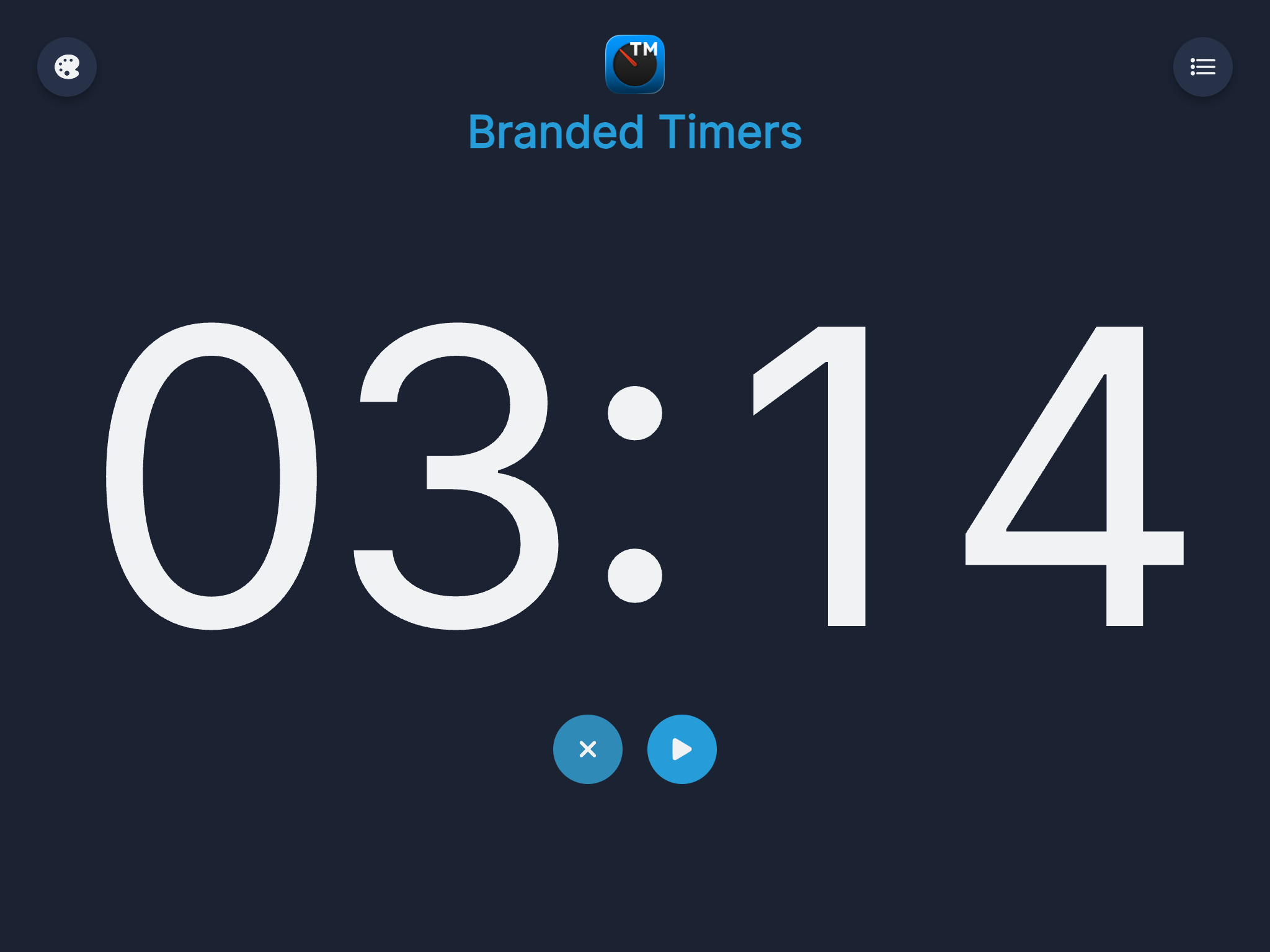 Screenshot of BrandedTimers.com