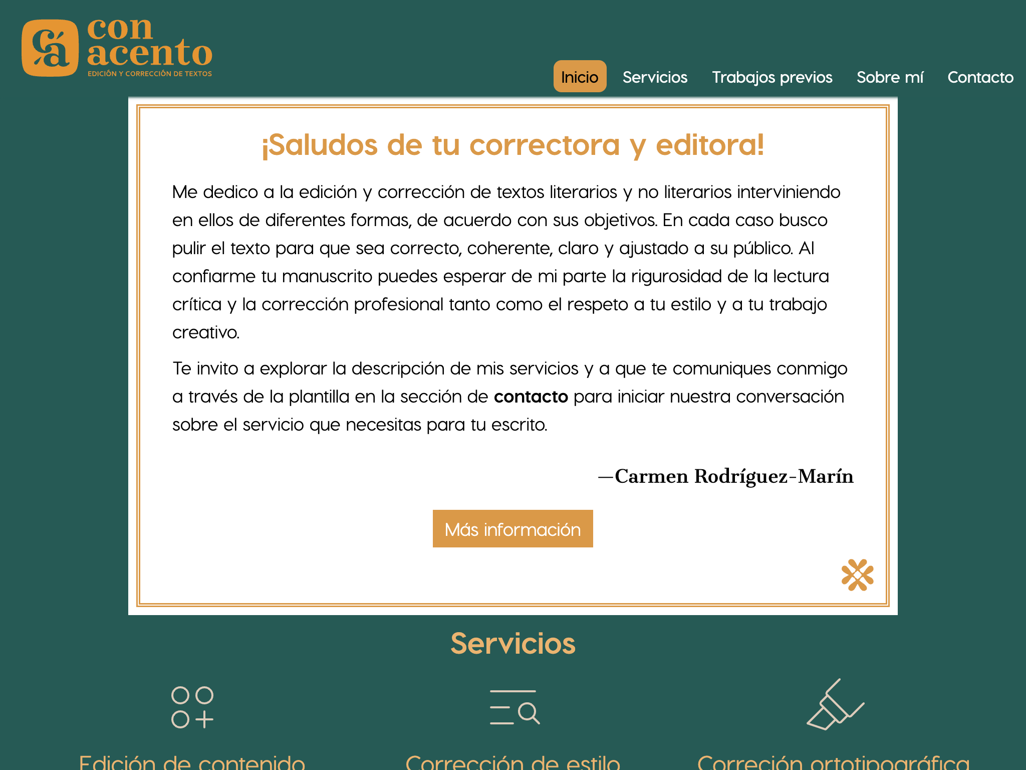 Screenshot of Con Acento PR